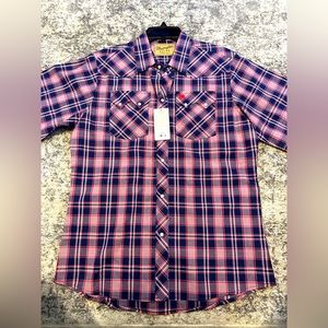 Youth Boy’s Wrangler Western Shirt